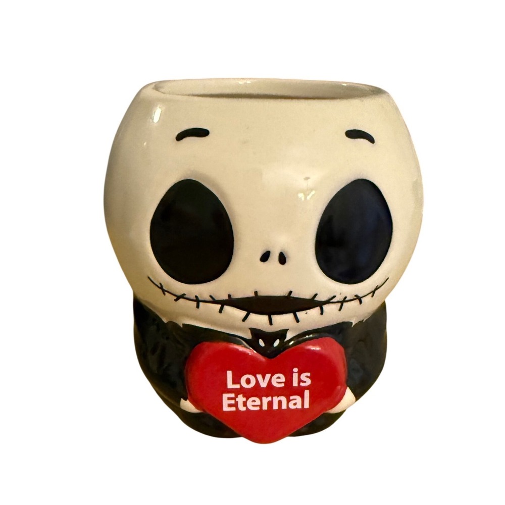 Disney‎ Zak Designs Nightmare Before Christmas Jack Skellington Valentine's mug